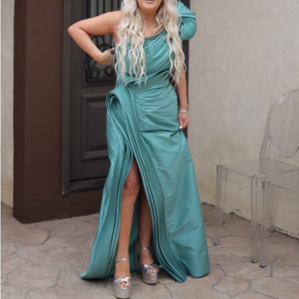 Elegant Maxi One Shoulder Dress
